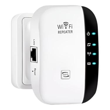Imagem de Repetidor De Sinal Wifi Wireless Sem Fio 300Mbps Aumentador De Distância Wifi Repetidor