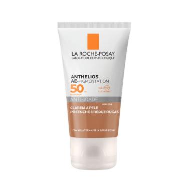 Imagem de Protetor Solar Anthelios Anti-idade AE-Pigmentation Clareador FPS 50 Cor Morena 40g