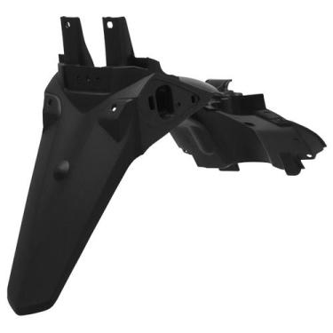 Imagem de Paralama Traseiro Pro Tork Biz 125 2011 Até 2017, PRETO, Único