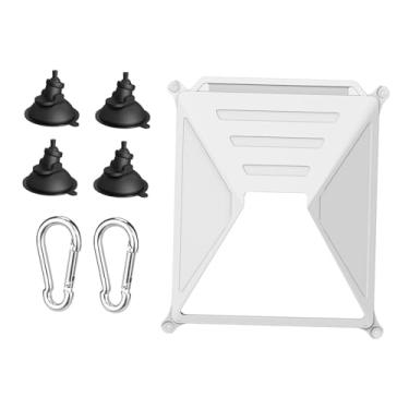 Imagem de Generic Capa protetora para Mini Mount Protector Anti-queda Compacto Portátil para Antena Parabólica Capa protetora, Branco