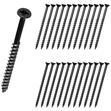 Imagem de Parafusos de madeira de bronze polido a óleo KS Hardware #9 x 3 polegadas, pacote com 24