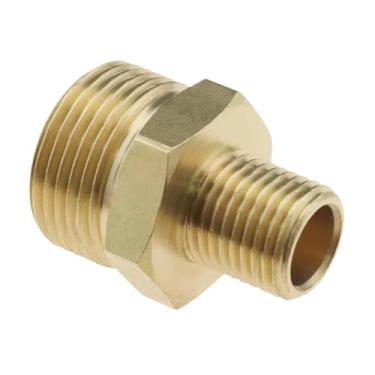 Imagem de Fenteer Adaptador de acoplamento para lavadora de alta pressão, latão, portátil, fácil de usar, acoplamento, conector de mangueira resistente, acessório de, Style D