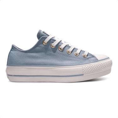 Imagem de Tênis Converse Chuck Taylor All Star Lift Summer Metals (Azul/Branco, BR, Adulto, Numérico, 33)