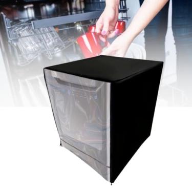 Imagem de CAPA PARA LAVA LOUÇAS ELECTROLUX 8 SERVIÇOS TRANSPARENTE (PRETO)