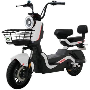Imagem de Bicicleta Elétrica Scooter Autopropelida Freio a Disco 650W 48V MD-20 