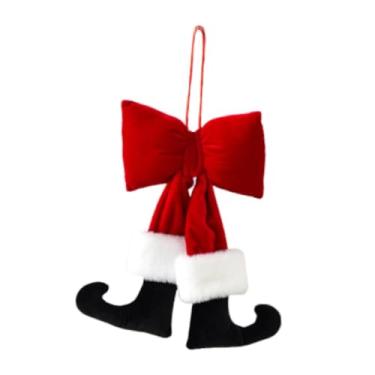 Imagem de Vaveren Pingente de Natal para decoração de pendurar, pingente de Natal para presente, adereços fotográficos multiuso, enfeite de para vitrine de loja e, 22cmx15cm