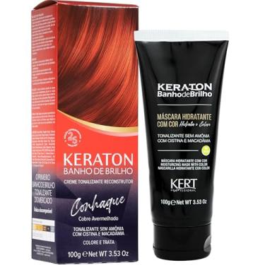 Imagem de Banho De Brilho Keraton 100G Conhaque