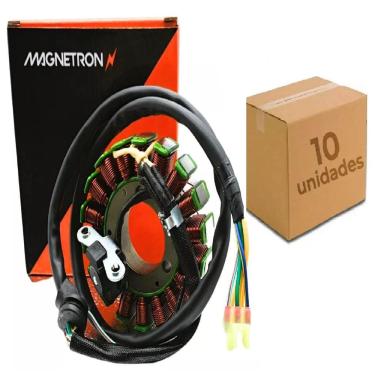 Imagem de Estator Xr 250 Tornado 2001 2002 2003 2004 2005 2006 2007 2008 Magnetron Kit Com 10 Peças
