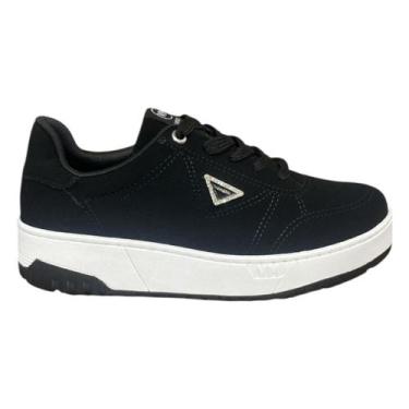 Imagem de Tênis Via Marte Flatform Estiloso Feminino, Cam preto, 36