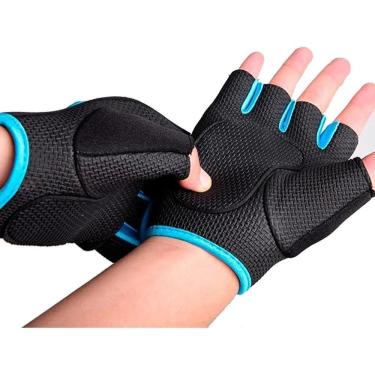 Imagem de 2X Luva Academia Halteres Treino Musculação Exercicios Neopr