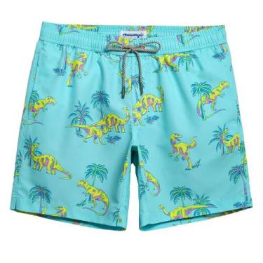 Imagem de Shorts de banho magic Slim Fit Quick Dry com forro de malha para homen