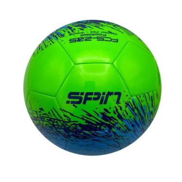 Imagem de Bola de Futebol Campo Spin Mormaii, Verde, Azul