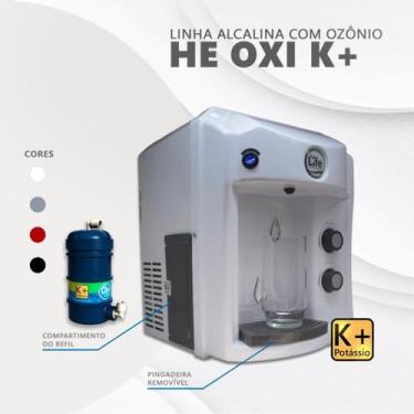 Imagem de Purificador Água Super Alcalina Ionizada Ozônio E Potássio K+ Branco 1