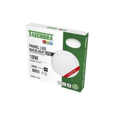 Imagem de Kit C/10 Luminárias Painel Plafon Led 18w Redondo Sobrepor 6500k - Gra