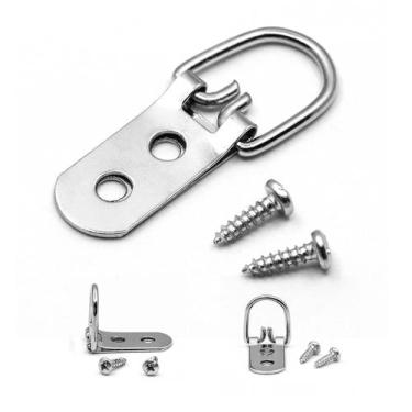Imagem de Picture Hangers Picture Hang Solutions Heavy Duty D-Ring, pacote com 1