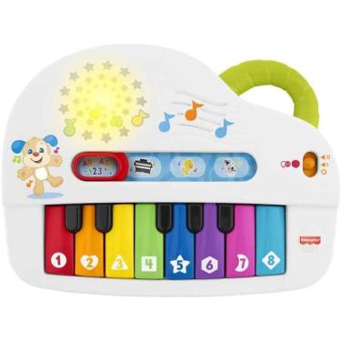 Imagem de Brinquedo Aprender e Brincar Piano Musical Cachorrinho Fisher Price 