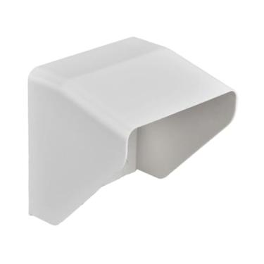 Imagem de FLCPJGV Tampa protetora para tomada externa, interruptor de parede, à prova de poeira, às intempéries e à prova d'água, para fonte de, Branco