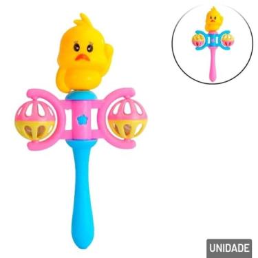 Imagem de BRINQUEDO BEBE DIVERTIDO RECOMENDADO PARA + 6 MESES (passarinho menina 19 cm)
