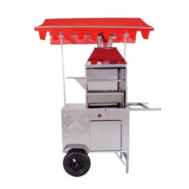 Imagem de Carrinho De Churrasco Inox Com Churrasqueira De 50cm 67200