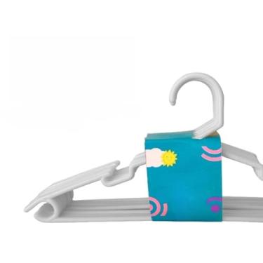 Imagem de Cabide Infantil Plástico Resistente Para Bebê Escolha(Branco,20)