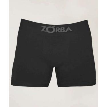 Imagem de Cueca Boxer Masculina Zorba-19031, Preto, P