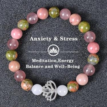 Imagem de Pulseiras empilháveis de ouro com contas empilháveis para mulheres, presentes de dia dos namorados, Natal, presentes de amizade para mulheres, dia dos namorados, Medium, Latão, Sem Pedra Preciosa