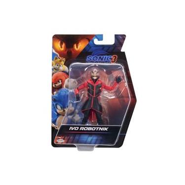 Imagem de Boneco Articulado Ivo Robotnik De 12Cm - Sonic 3: O Filme