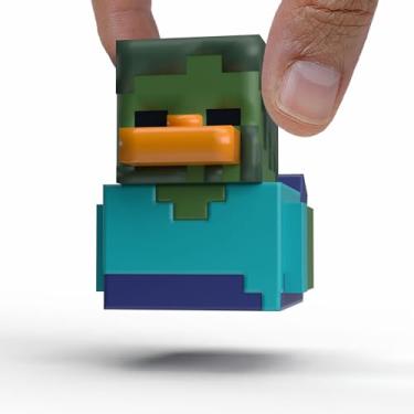 Imagem de TUBBZ Mini: Minecraft - Boneco de vinil de pato de borracha cosplay zumbi