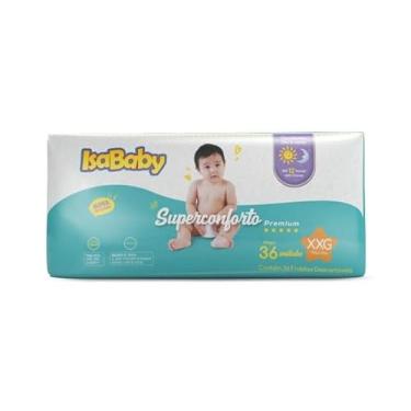 Imagem de Fralda Infantil Premium Mega Xxg Isababy 36 Unidades