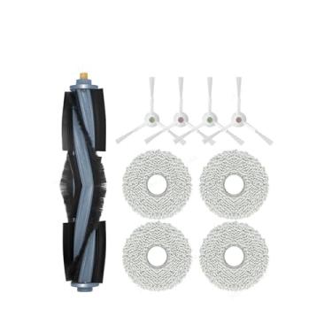 Imagem de Compatible Compatible With Yeedi Floor 3 Station Robot Vacuum Cleaner Spare Parts Accessories Main Side Brush Mop Rag Cloth(Set B)