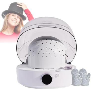 Imagem de CNAOHGHN MáQuina De Cuidados Para BonéS, Limpador AutomáTico De BonéS Com Vapor E Secagem,MáQuina Multifuncional Para Cuidados Com ChapéUs,Restaurador De ChapéUs Deformados