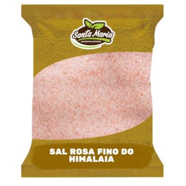 Imagem de Sal Rosa do Himalaia Fino 1Kg - Santa Maria (250g)