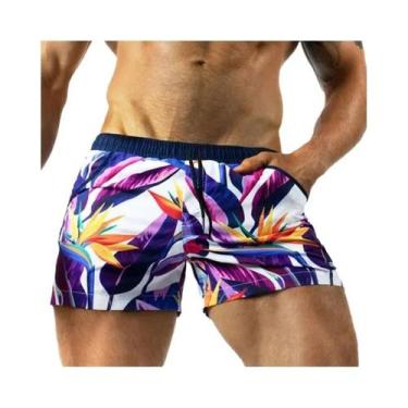 Imagem de Bermuda Masculina De Camuflagem De Secagem Rápida E Respirável Para Co