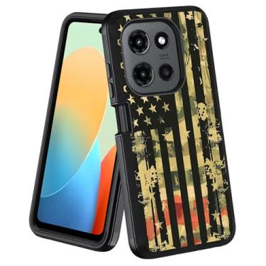 Imagem de stmedazm Capa protetora para Moto G Stylus 5G 2025, grau militar, resistente [3 camadas], à prova de poeira, à prova de choque, capa protetora de corpo inteiro para Motorola Moto G Stylus 5G 2025