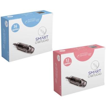 Imagem de 2 Caixas Cartucho Derma Pen Smart Gr - Escolha a Agulha, 12 e 36 Agulh