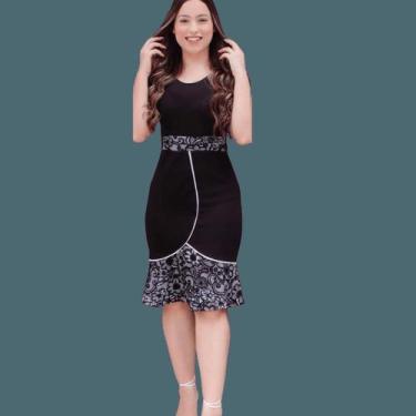 Imagem de Vestido Moda Evangelica Boneca Plus Size Eventos Colete Casamento Todo