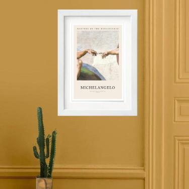 Imagem de Quadro Michelangelo Criação Mundo - 60X48Cm