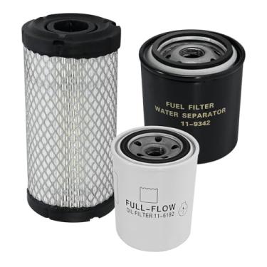 Imagem de laffoonparts 11-6182 11-9059 11-9342 Conjunto de filtros de substituição para Thermo King Tripac APU ou Evolution