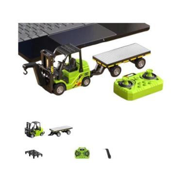 Imagem de Caminhão De Brinquedo Miniatura De Liga Metálica 2 Em 1 Com Controle R