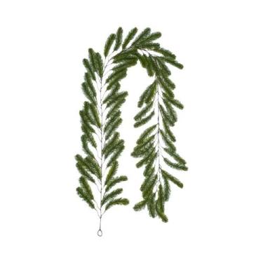 Imagem de Guirlanda Artificial De Pinheiro Verde De 180-200cm Para Decoração De 