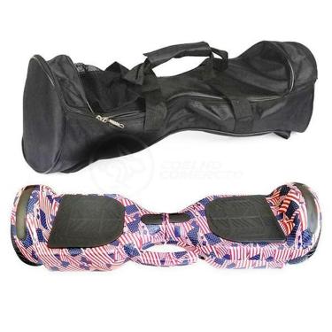 Imagem de Infantil Skate Elétrico Adesivado America Led USA