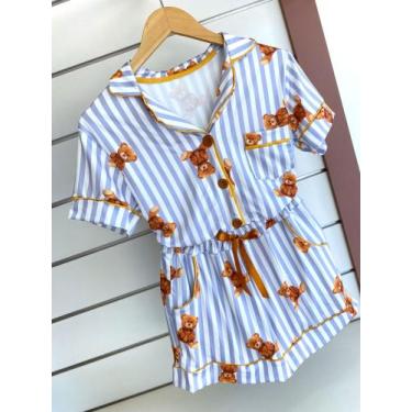 Imagem de Pijama Americano Urso- TAM M - Brunna Store