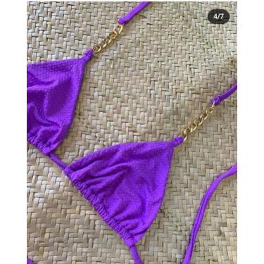 Imagem de Conjunto de Biquinis com Saia - Biquinis pé na areia 