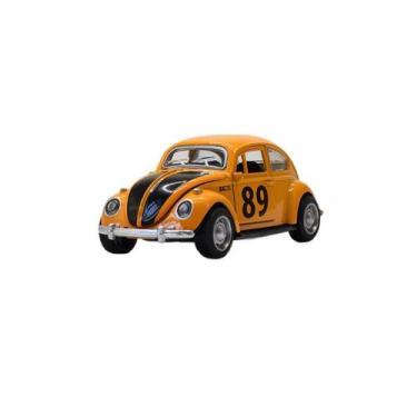 Imagem de Toy Car Classic Yellow Alloy com luz e som, presente para crianças - T