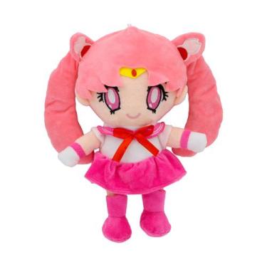 Imagem de Brinquedo de pelúcia Sailor Moon Luna Pink 25 cm de pelúcia macia - Ta