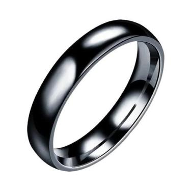 Imagem de Anel De Casamento De Titânio De 6mm Para Homens E Mulheres, Joias De C