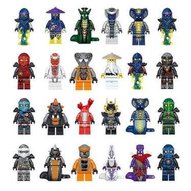 Imagem de Blocos de construção Venalisa compatíveis com Lego Ninjago 24 unidades