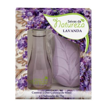 Imagem de Kit colonia  60ml + sabonete 75g Seiva Nat. Lavanda (2556)