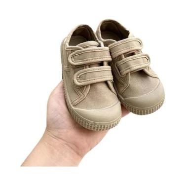 Imagem de Tênis Retro Leves E Respiráveis Para Crianças, Solado Macio, Cor Sólid