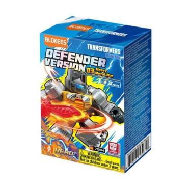 Imagem de Boneco Transformers Defender Sortida Surpresa Blokees 71304